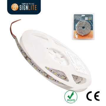 Lower Price 60LEDs White SMD3528 Waterproof IP65 LED Flexible Strip Light with 1 Year Warranty